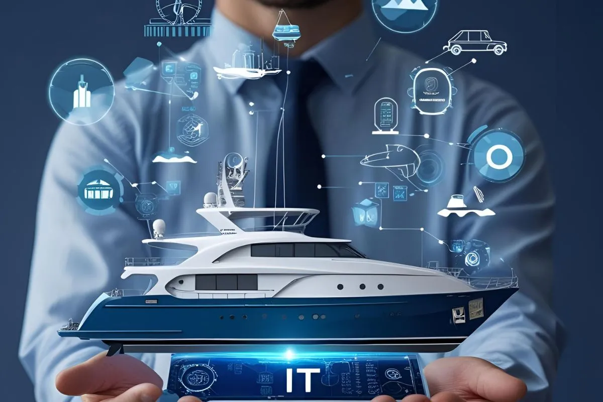 マリンビジネスの未来を技術で支えるイメージ